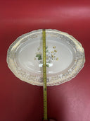 Vintage Val Worth Serving Platter  First Quality Victorian 22 Kt Gold 15”x11”