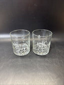 Vintage Glass Flying Aircraft Aviation RNZAF Museum / Lot Of 2