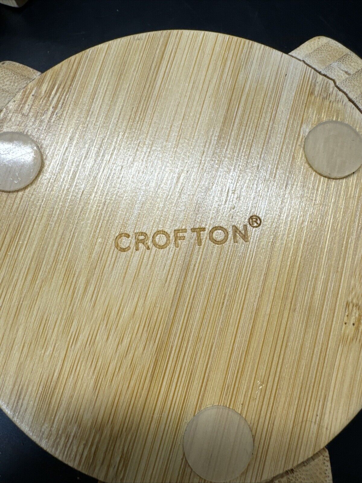 MODERN BAMBOO CORK TREE DESIGN SET OF 8 TABLE COASTERS