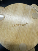 MODERN BAMBOO CORK TREE DESIGN SET OF 8 TABLE COASTERS