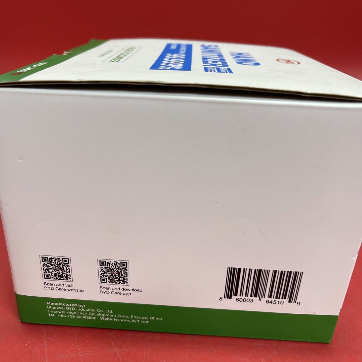 BYD CARE - Hand Sanitizer - Moisturizing Hand Sanitizer, Aloe +Cucumber 20 Pc