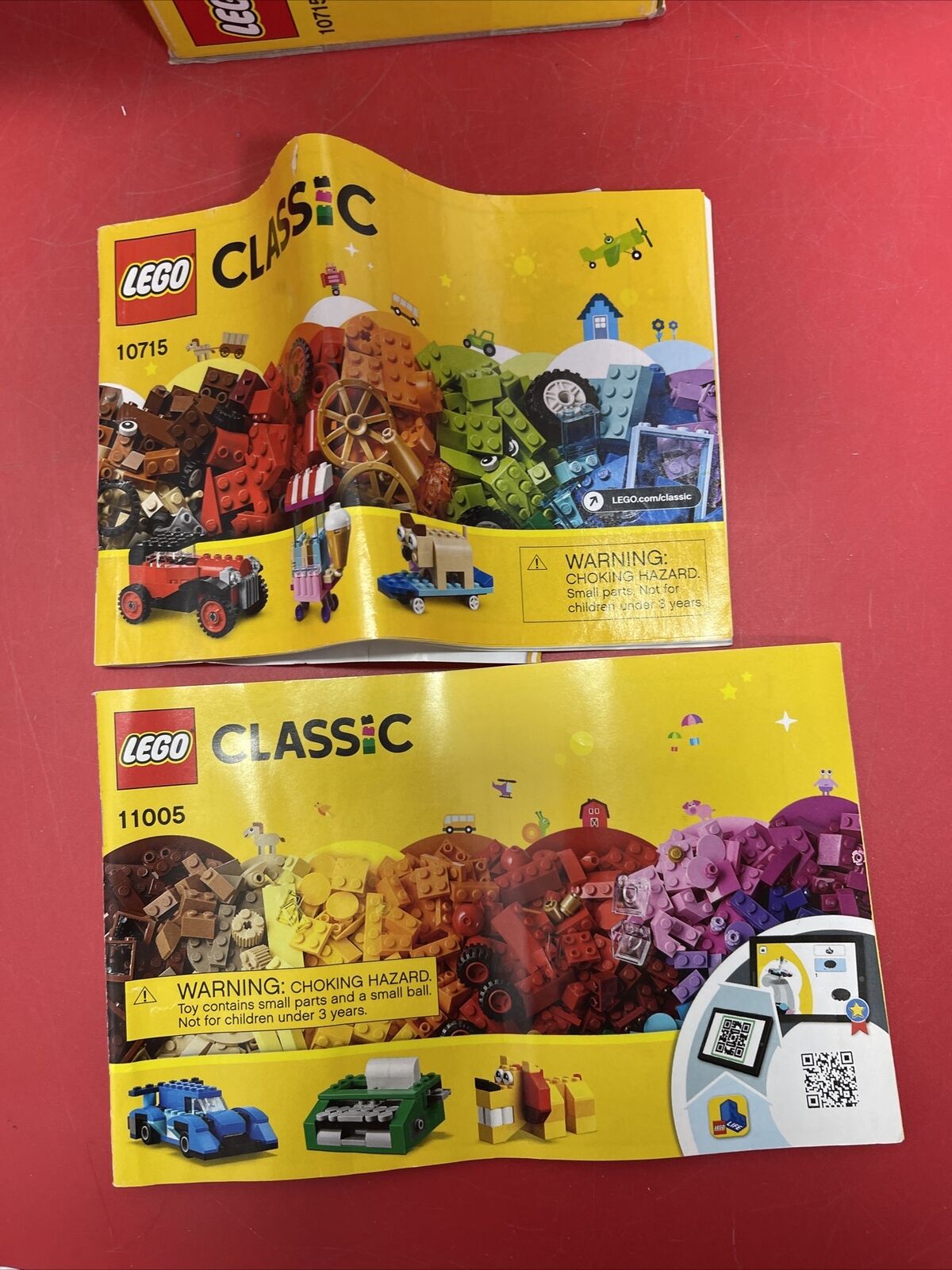 LEGO CLASSIC: Bricks on a Roll 10715 442 Pieces New Sealed Retired Box Damage