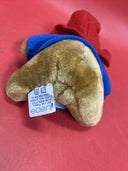 Vintage 6” Paddington Plush Bear Eden Toys 1975 Made In USA An Eden Gift W/tag