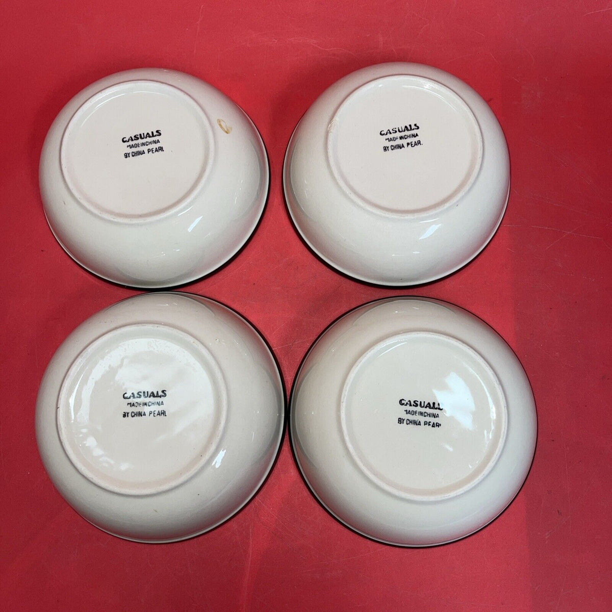 CASUALS BY CHINA PEARL Soup/Cereal Bowls Lot 7