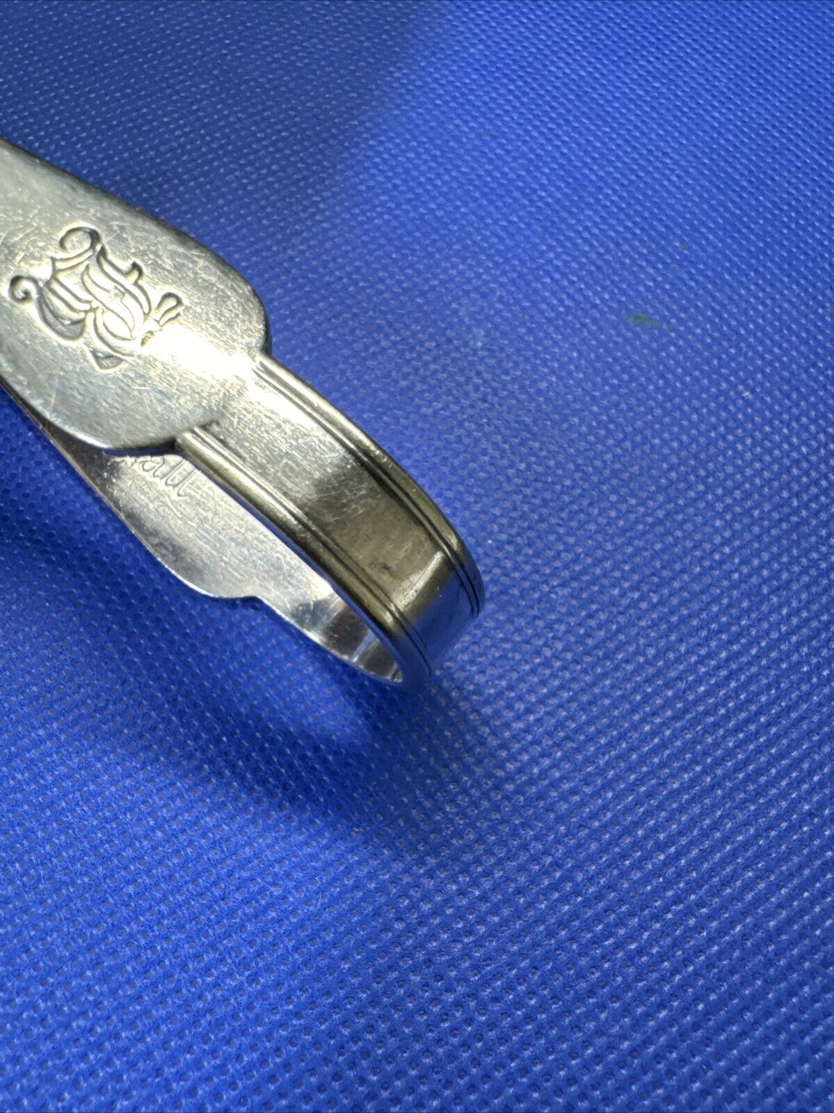 Vintage Silverplate Sugar Tongs Holmes Edwards