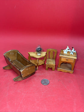 Vintage Dollhouse Furniture Lot  #5