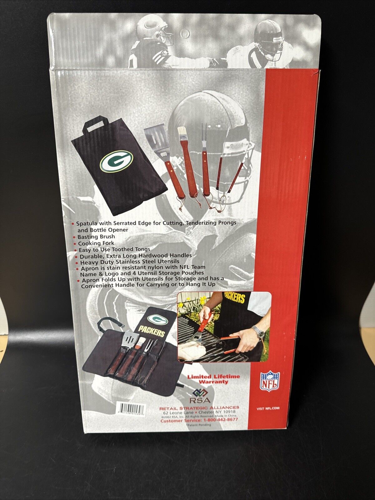 NFL Pittsburgh Steelers 5 Piece BarBeQue Set