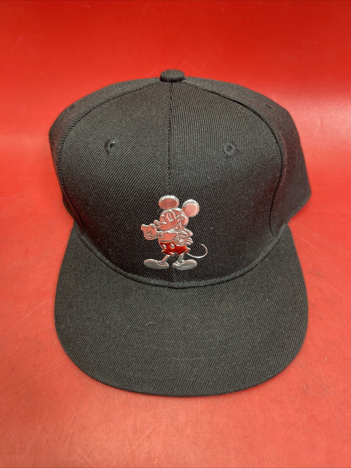Mickey Mouse Snapback Hat 100th Chrome Enamel & Mickey Mouse Lot 2