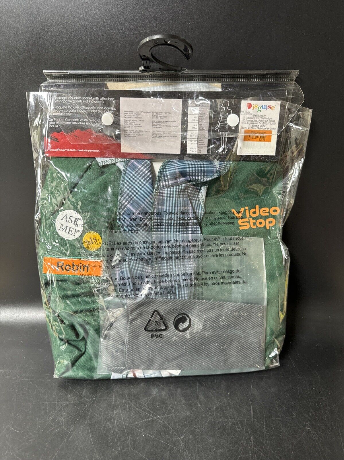 Costume Netflix Stranger Things Robin Size XL (18-20)/ Open Box