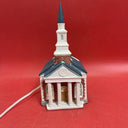 Dickens Keepsake Porcelain Lighted House (Church of Christmas Village) 1994