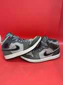 Nike Air Jordan 1 Mid SE Mens Casual Sneaker Shoes Gray FQ8338-017  Size 9.5