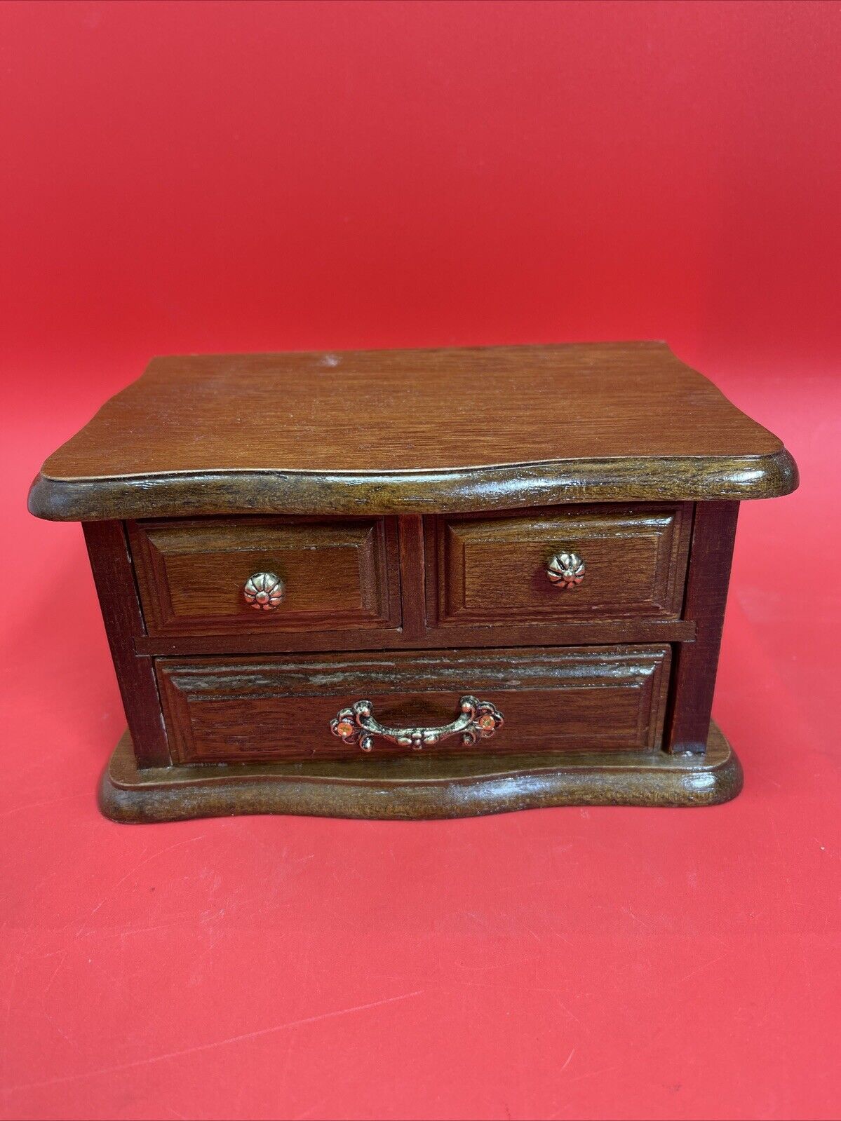 Vintage Jay Wooden Jewellery Box Lot 2