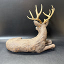 Deer Buck Stag Resting Laying Down Vtg Homco Shelf Figurine 267 1984