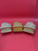 Jewelry box. Vintage. Plastic. Piano. Made In Hong Kong Lot 3