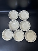 Vintage Taylor Smith & Taylor China with Platinum Trim 5.25" Fruit Bowls/lot 7