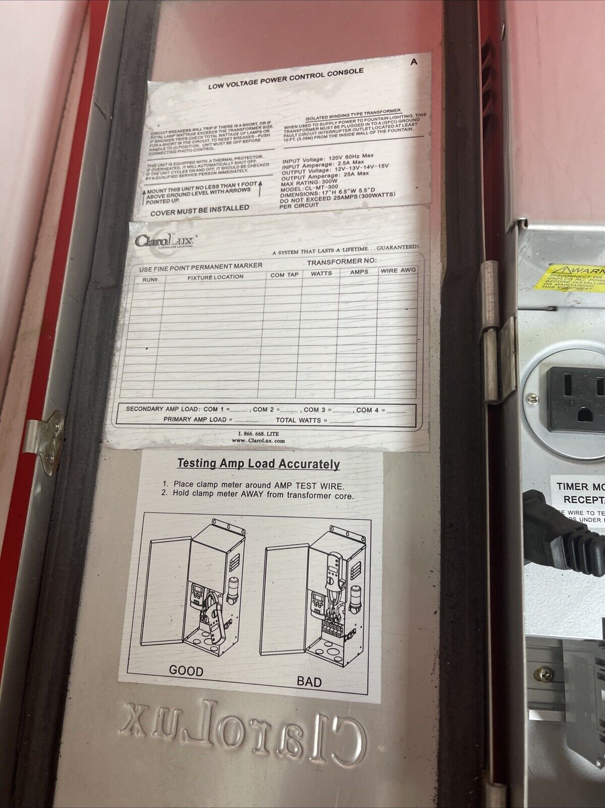 300W 12-15V LED SS Transformer Model:CL-MT-300