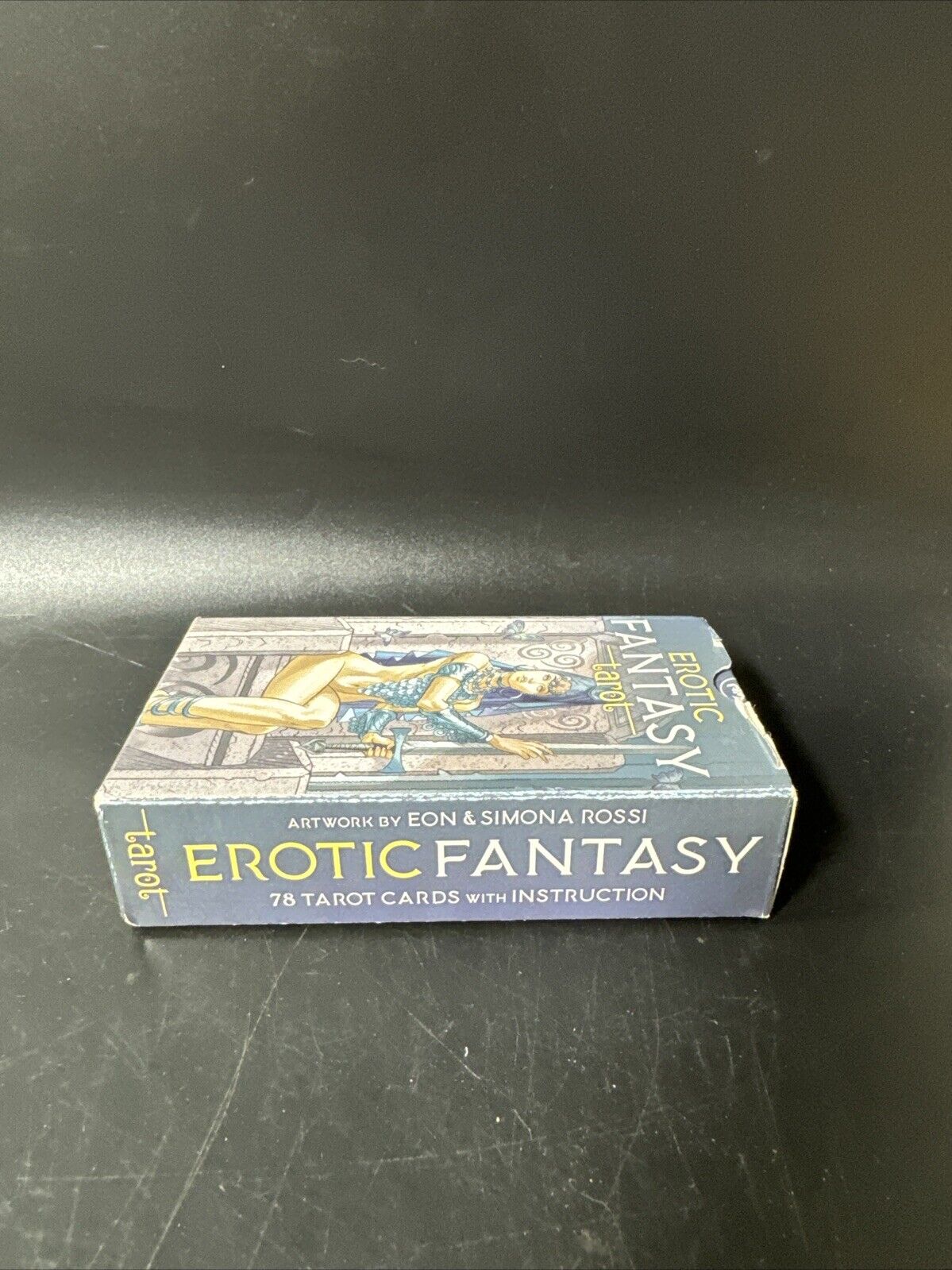 Erotic Fantasy Tarot 78 tarot cards and instructions/ Used