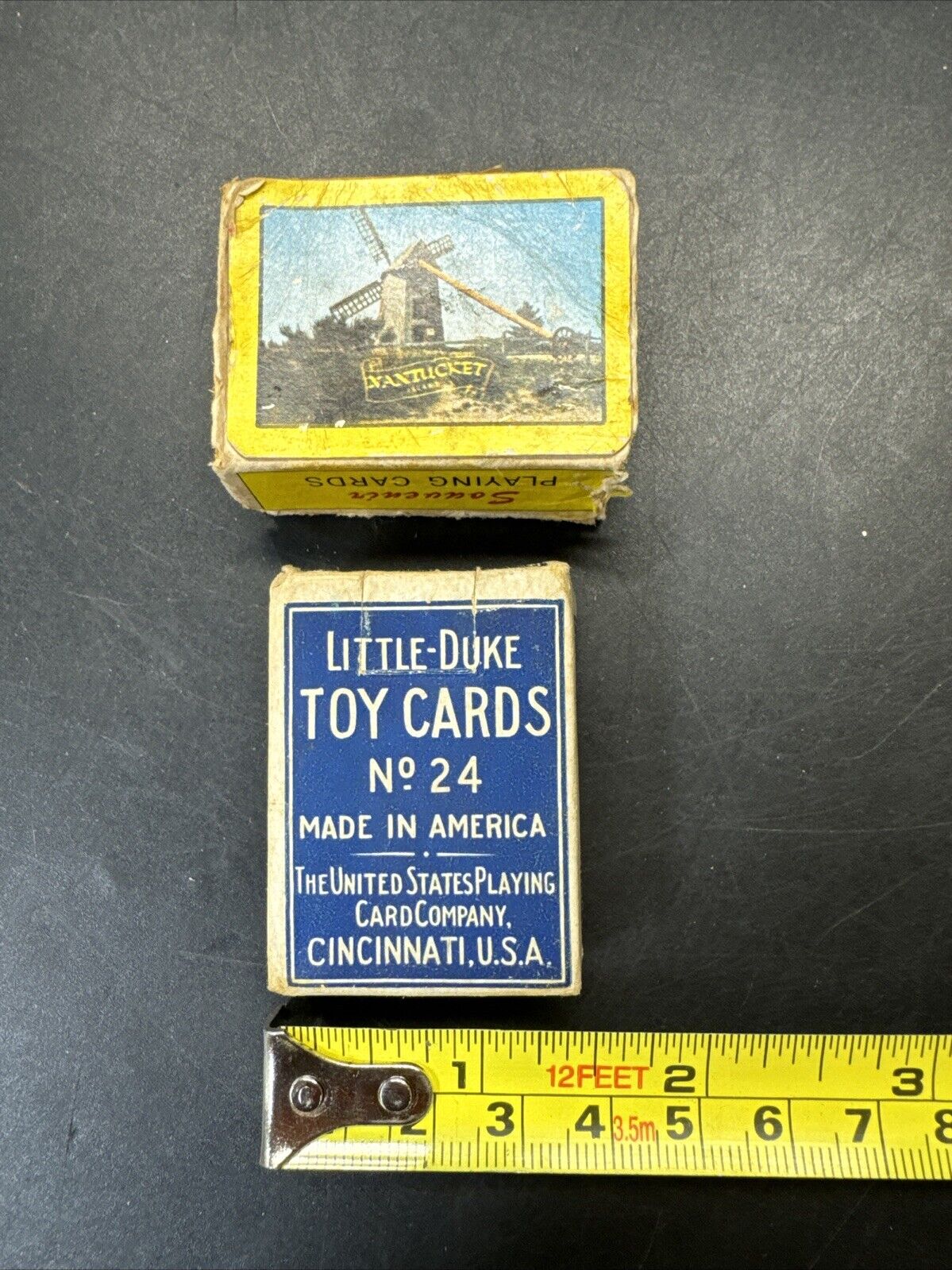 VTG Miniature Playing Cards/ Lot Of 2