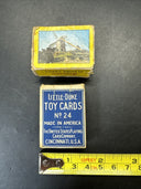 VTG Miniature Playing Cards/ Lot Of 2