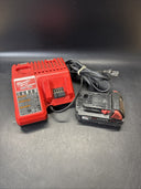 Milwaukee M18 Red lithium 2.0 18V Starter Kit With Battery Rapid 48-59-1812/test