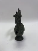 Ancient China Bronze Ware Dynasty Phoenix Bird Zun Wine Vessel Tea Pot