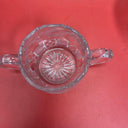 Vintage Crystal Candy Bowl, Sugar Bowl,Syrup Pitcher
