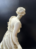 Rudolstadt Germany Porcelain Figurine Sculpture 18”