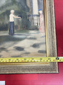 WILL SIMMONS 1884-1949 Oil painting in a frame