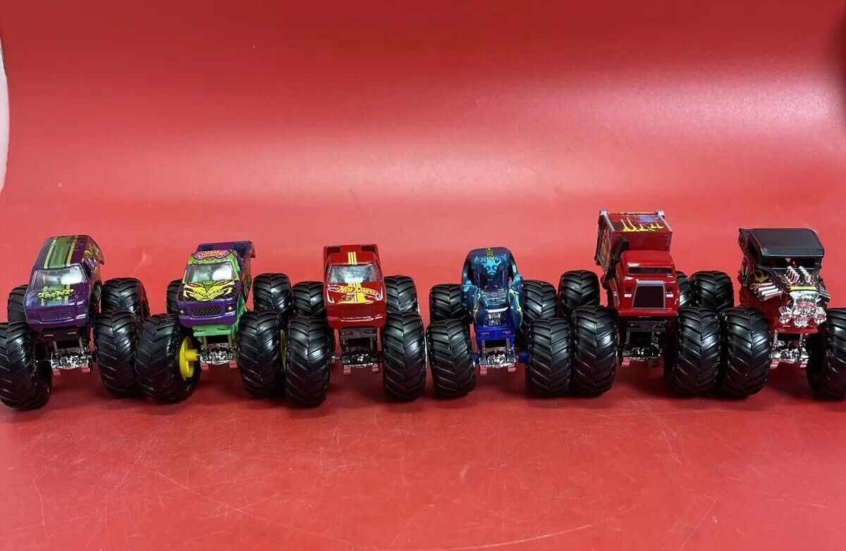 Hot Wheels Monster Trucks, Lot of 6,#2
