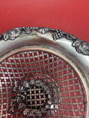 Antique Silverplated Fruit Basket William Padley & Sons Sheffield London Vintage