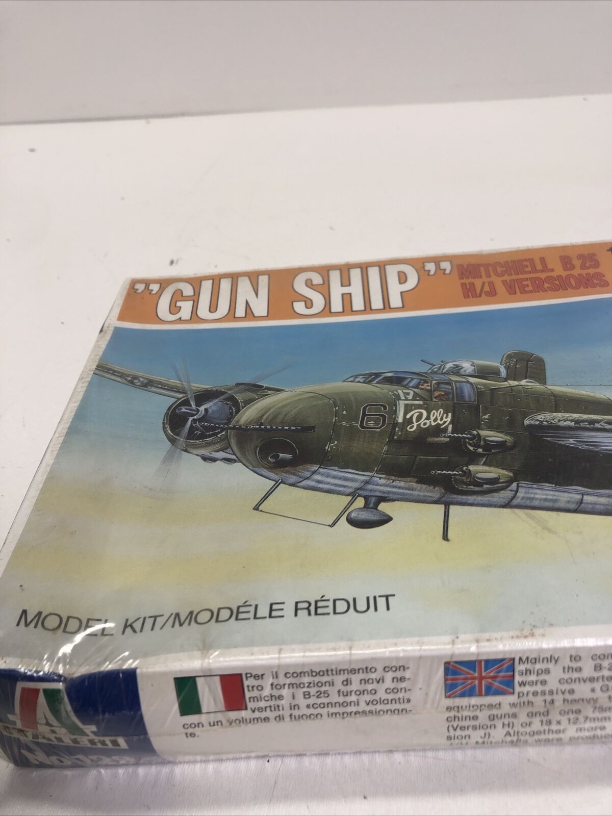 1/72 "Gun Ship" Mitchell  Versions Italeri 129 Plastic ⁮Model