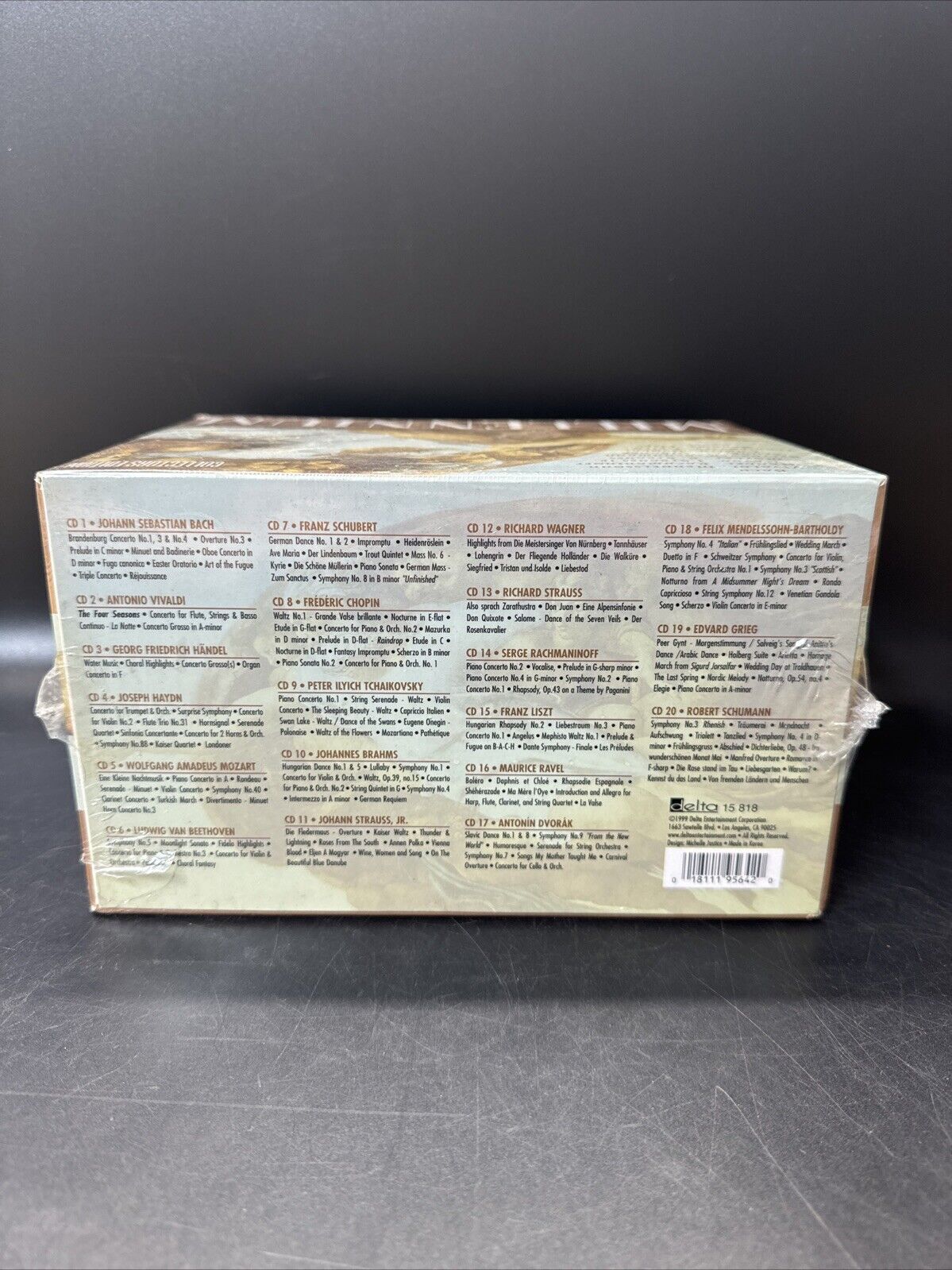 Classical Masterpieces of the Millennium Collector's Edition CD 20-Disc Boxset