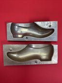 B-M Chocolate Solid Nickel Silver Dutch Shoe #27 Candy Mold Vintage