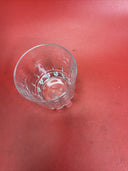 Lot of 5 crystal faceted double old fashioned glasses