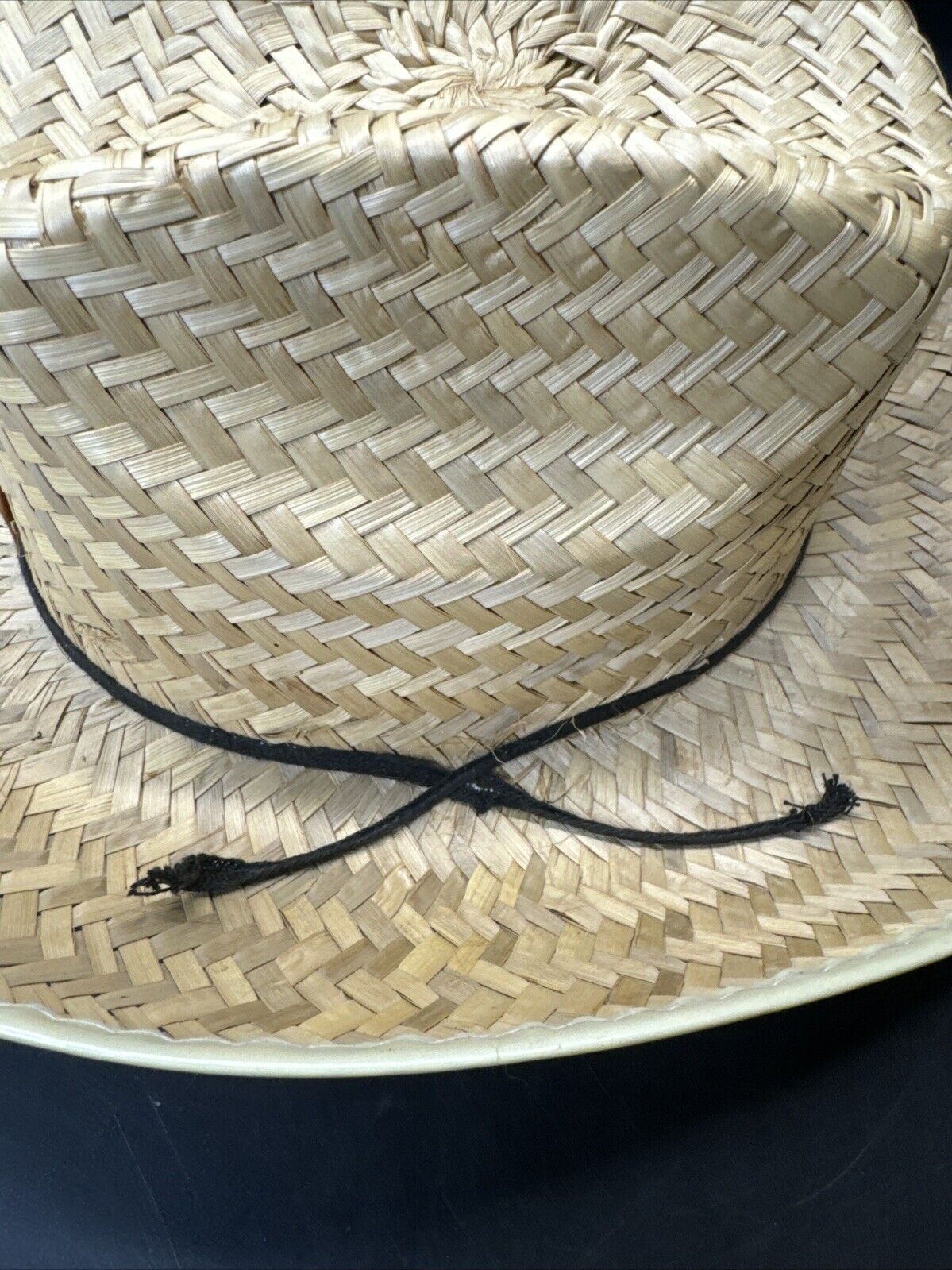 Vintage Jagermeister Jager So Smooth Straw Cowboy Hat Made Mexico