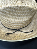 Vintage Jagermeister Jager So Smooth Straw Cowboy Hat Made Mexico