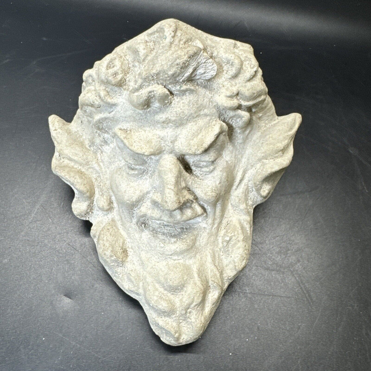 Vintage Wall Sculpture Mythical God Pan