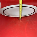 A Mikasa Fine China Narumi Large Serving Platter &  Divided Dish  #5353