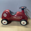 RETIRED Vintage Model 8 METAL Radio Flyer Little Red Roadster Toy Ride On Car