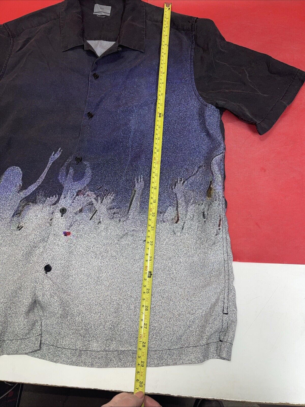 KSUBI dance klass resort ss shirt multi size large