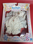 Vintage Hasbro Real Baby Dress-Up Time Outfits Lot Of 2