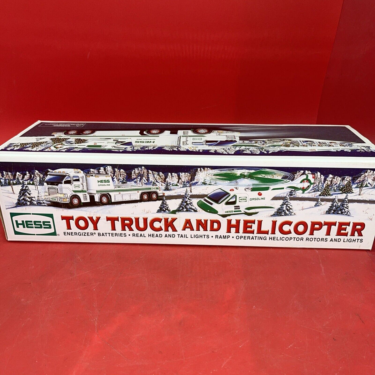 2006 HESS TOY TRUCK AND HELICOPTER NIB