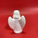 Vintage Pair of Praying Angels Candle Stick Holders Colonial Candle Japan White