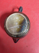 Decorative Sheridan E. P. S. Silverplate lidded sugar bowl ,creamer &tray