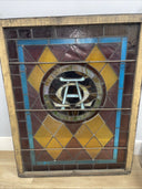 Antique Leaded Glass Window 36x48”