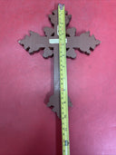 2001 Growth Cooperate Hanging Wall Cross Plaque 10.5" Tall & 7.5" Wide