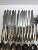 Oneida Community Tudor Plate Queen Bess Flatware 50pc
