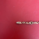 Gold Sterling Silver 925 Stone Bracelet 8.7g