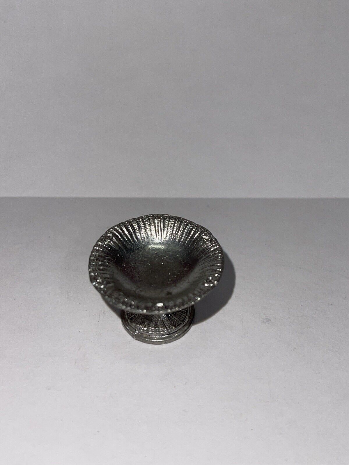 Vintage Miniature Pewter Tea Set Made in Germany