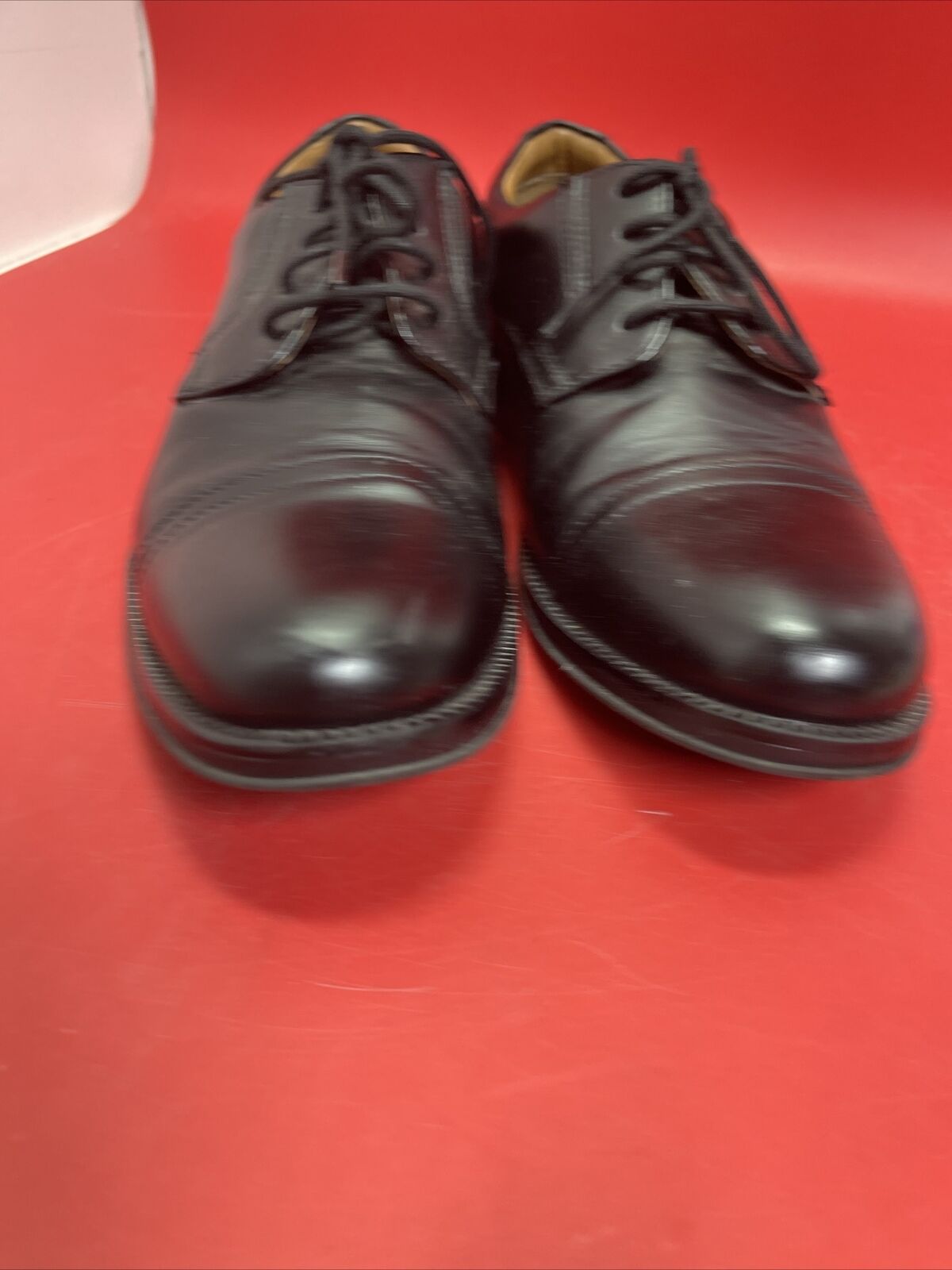 George Men's Black Berkley Cap Toe Oxford Dress Shoes, Size 9